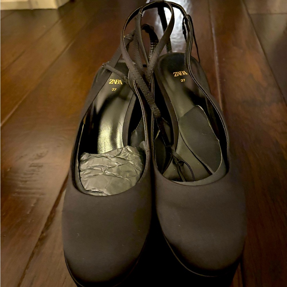 Zara platform shoes
